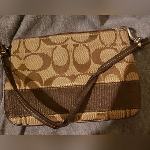 Coach wristlet
